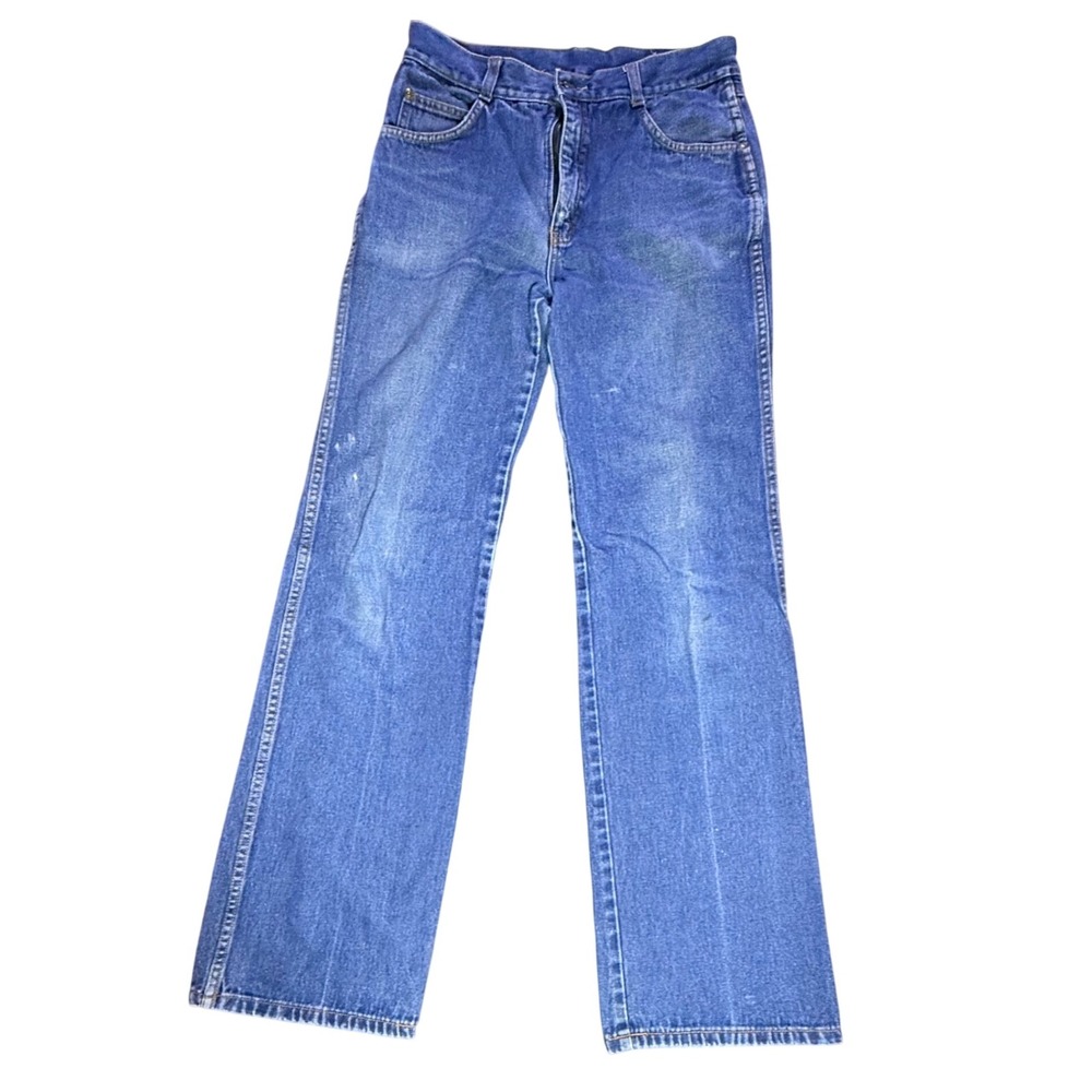 Y2K Vintage JCPenney Jeans Womens Size 12 Blue Denim‎ High Waist Retro 80s Style